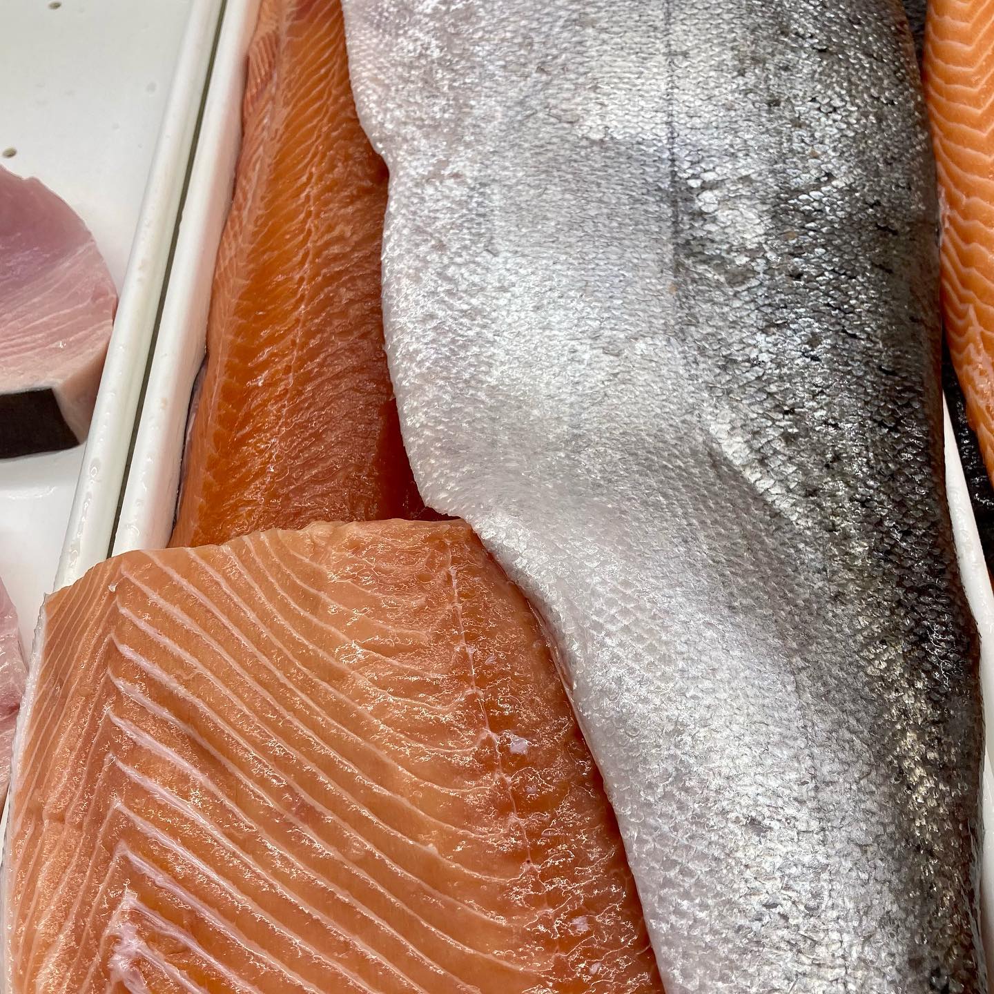 beautifulwildkingsalmonisinwepromiseitwasworththewait1 | Burkes Seafood Beautiful Wild King Salmon is in! We promise, it was worth the wait.