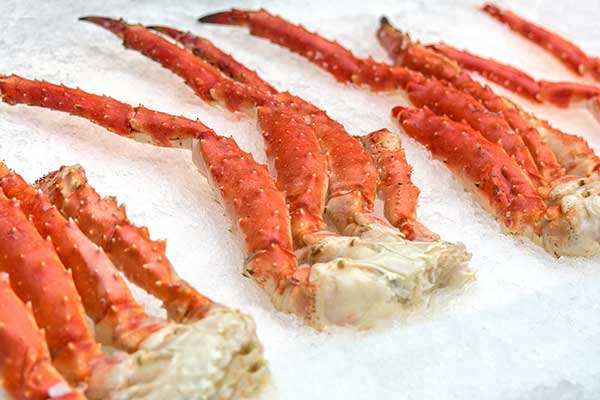fresh alaskan king crab legs