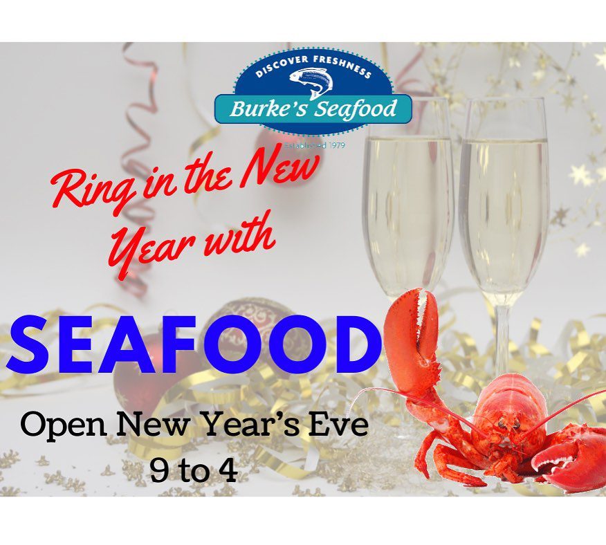 Everything you need for a festive meal at home:
🦞 Lobsters (live or steamed)
🦪 Oysters
 Shrimp Cocktail
🦀 Crabcakes
 and much more!

️And remember, it’s not only the last week of the year……. it’s the last week before our January VACATION 🏝⛷