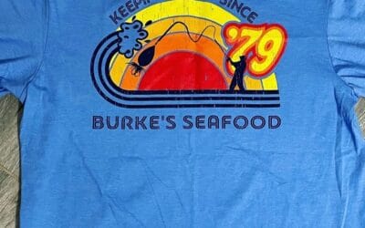 It’s not often you get an opportunity to replace that “favorite shirt” . In honor of our upcoming 45th Anniversary, we’ve brought back a design that was a huge hit last time around. Makes a great HOLIDAY GIFT for the local seafood lover (or yourself ). XS thru 2XL available. ️Quantities are limited…..grab one before they’re gone!