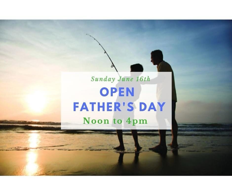 Special Father’s Day Hours: Sunday June 16. The fish market will be open Noon to 4pm and well-stocked with all Dad’s favorites: 🦞Lobsters, Steamers, Fish for the Grill and More 🦀Pre-orders are highly recommended 617-328-9765
Kitchen Closed. No Cooked Food (except steamed lobsters)