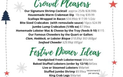 Time to start planning your Holiday Menu! 🗓️We will be accepting orders until 12/20 for pick up on 12/23 and 12/24 Give us a call to place your order: 617-328-9765